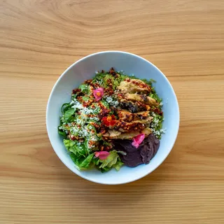 Tomatillo Chicken Bowl
