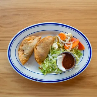 Tomatillo Chicken & Cheese Taco Dorado
