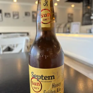 Septem honey golden ale