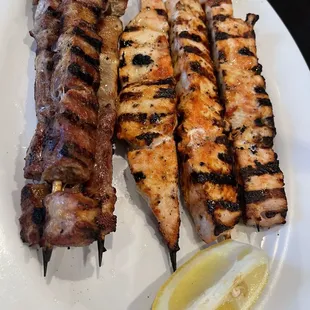 Souvlaki Skewers pork/chicken