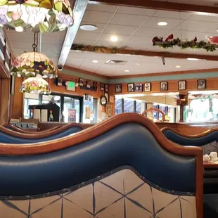 the interior of a restaurant