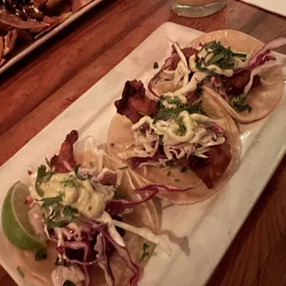 Fried Cod Tacos