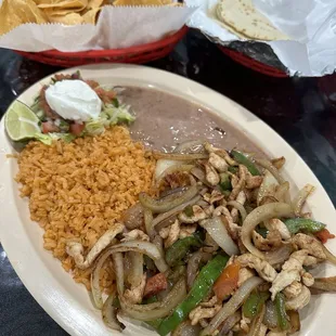 Fajita de pollo