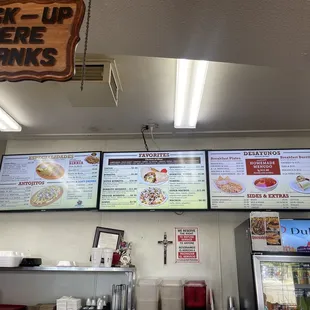 Menu - April 2022