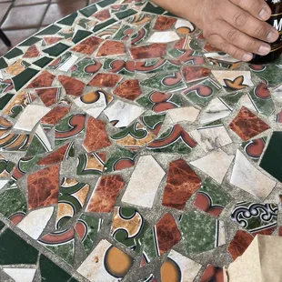 Such pretty table tops.