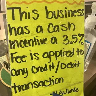 I never carry cash. I hate these extra charges.