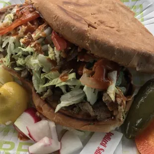 Torta. Filling and delicious.