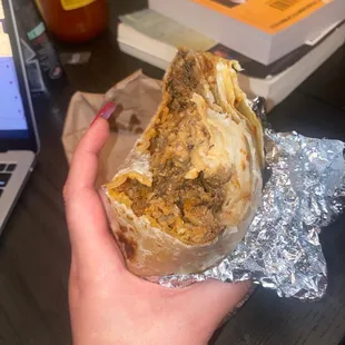 Tripa burrito supreme