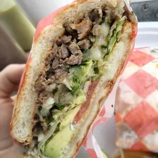 Carne asada torta