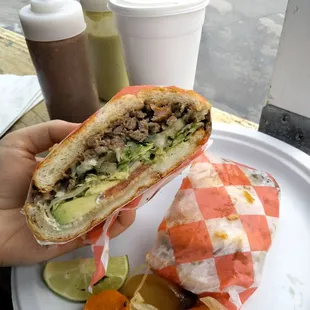 Carne asada torta