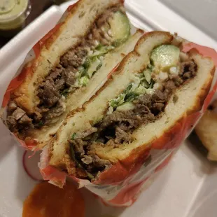 Carne asada torta