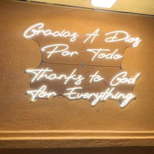 "Thanks to God for Everything"