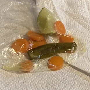 I ordered a grown up quesadilla and a grown up burrito and got a slither of jalapeño. This is every time i freaking go. Ridiculous