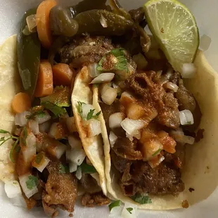 Tripas here are made well.