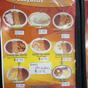 Breakfast Plates