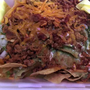 Adobada nachos