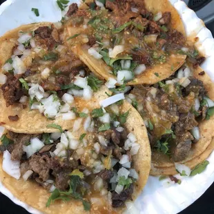 Carne asada and al pastor