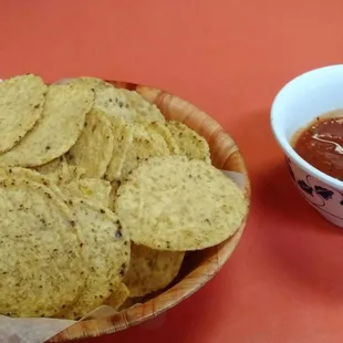 Free chips and salsa