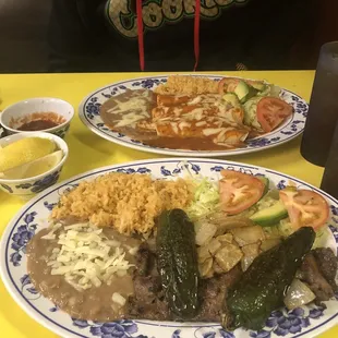 Carne Asada Plate
