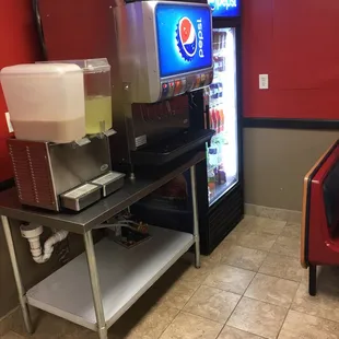 a beverage dispenser and a beverage dispenser
