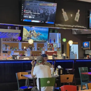 New bar area