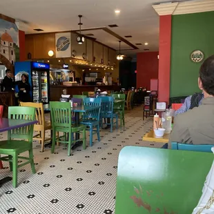 Lunchtime not crowded