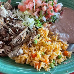 Carnitas Plate