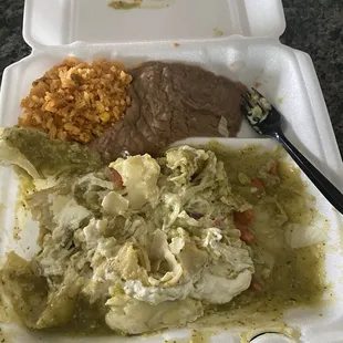 17. Enchiladas Verdes