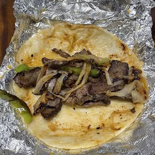 Beef Fajita Taco