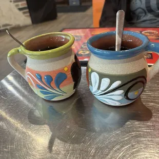 Marjan had eyes for these cups, and we relished the Jo within!