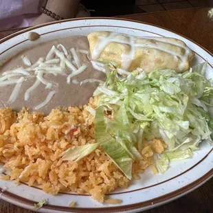 Lunch Chimichanga