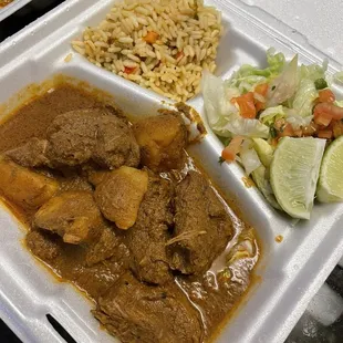 Carne Guisada Dinner