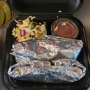 Two tamales