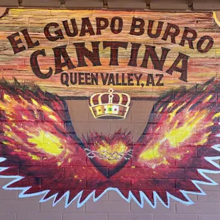 Custom painted Photo wall