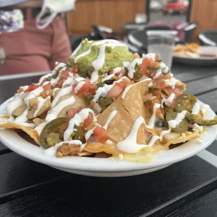 Santiago Nachos with Chicken