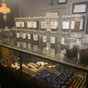 a display of cigars