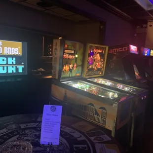 two pinball machines