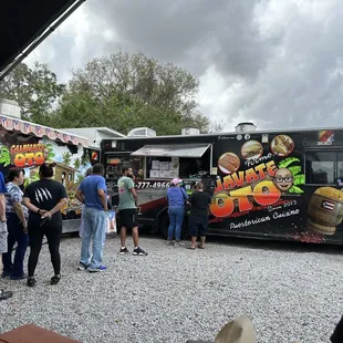 This was the line at 12pm