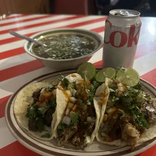 Pancita and Chivo Taco