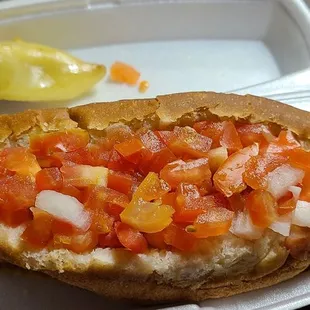 Sonoran hotdog