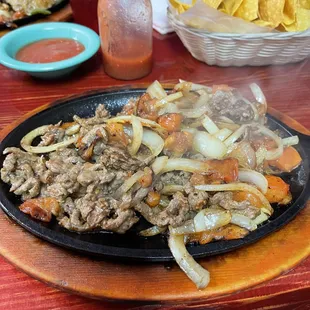 Steak Fajitas