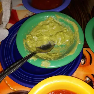 Guacamole dip - fresh and delicious