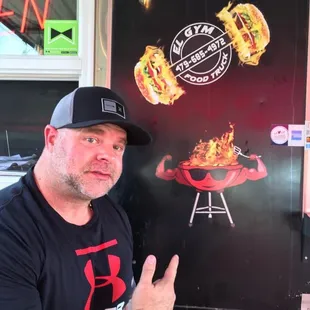 Stop in to El Gym to give your tastebuds a delightful workout. Their burgers are insanely good.