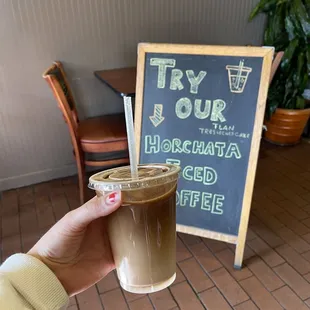 Horchata Iced Coffee