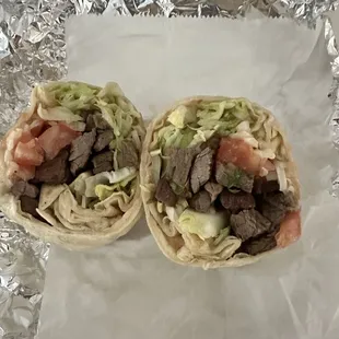 Carne Asada Burrito