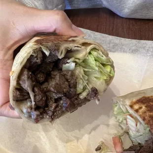 Carne Asada Burrito