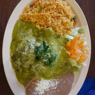 Enchiladas Verdes