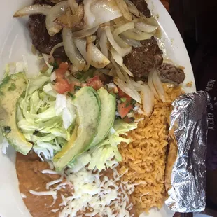 Carne Asada Plate