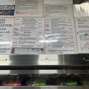 Menu 12/21