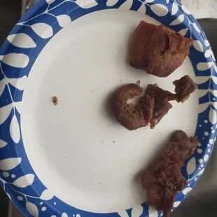 Pork carnitas, tripe, and beef carnitas